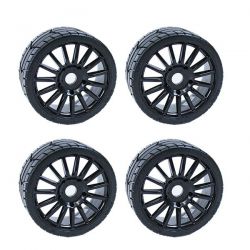 4 ROUES RALLYGAME HOBBYTECH POUR BUGGY 1/8