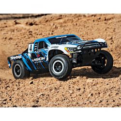 68086 Traxxas slash 4x4 brushless vxl tsm vision (sans accus)