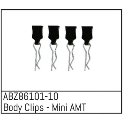 Absima 4 clips de carrosserie pour voiture 1/16 ABZ86101-10