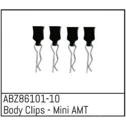 Absima 4 clips de carrosserie pour voiture 1/16 ABZ86101-10