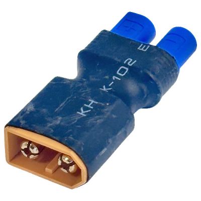 Absima adaptateur compacte XT60 m�le / EC3 femelle 3040099