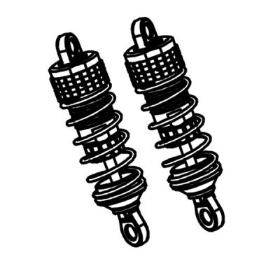 Absima amortisseurs alu pour Mini AMT brushless 1610126