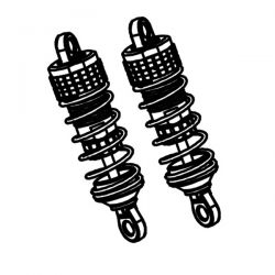 Absima amortisseurs alu pour Mini AMT brushless 1610126