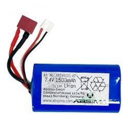 Absima batterie 7,4v 1500mAh Li-Ion  pour Mini AMT 1/16