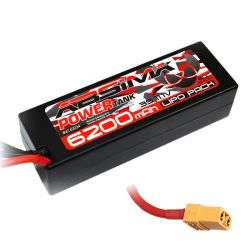 Absima batterie Li-Po 6200mAh 3S 11,1v 60c prise XT90 4140031