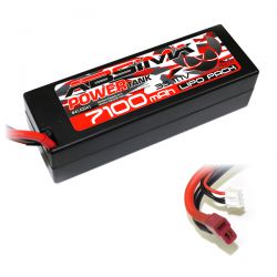 Absima batterie Li-Po 7100mAh 3S 11,1v 60c T-Plug Dean 4140043