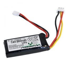 Absima batterie li-po 7.4v 360mah pour crawler 1/18 AB240174