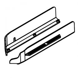 Absima bavettes de protection latérales pour Mini AMT brushless 1610101