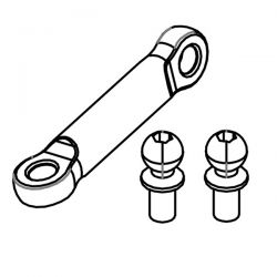 Absima biellette de direction pour Mini AMT brushless 1610138