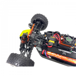 Absima Buggy Neon Furry 1/12 4WD moteur brushless carrosserie verte 12121