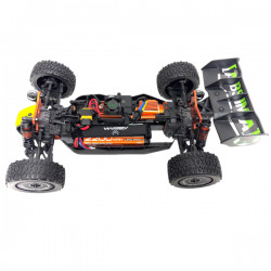 Absima Buggy Neon Furry 1/12 4WD moteur brushless carrosserie verte 12121