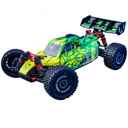 Absima Buggy Neon Furry 1/12 4WD moteur brushless carrosserie verte 12121