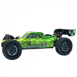 Absima Buggy Neon Furry 1/12 4WD moteur brushless carrosserie verte 12121