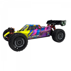 Absima Buggy Neon Furry 1/12 4WD moteur brushless carrosserie violette 12120
