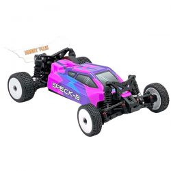 Absima Buggy RC 2WD 1/24 Speck-B brushless carrosserie magenta - HBP2410260-MAG