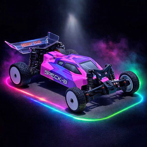 Absima Buggy RC 2WD 1/24 Speck-B brushless carrosserie magenta - HBP2410260-MAG