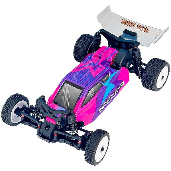 Absima Buggy RC 2WD 1/24 Speck-B brushless carrosserie magenta - HBP2410260-MAG