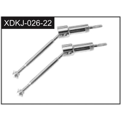 Absima cardans arri�re et noix de cardan en acier pour voiture 1/20 J-026-22