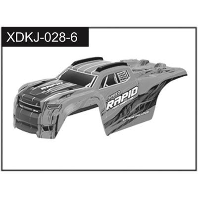 Absima carrosserie orange pour Rapid Race J-028-6 orange