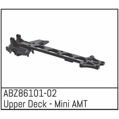 Absima carter sup�rieur arri�re pour Mini AMT 1/16 ABZ86101-02