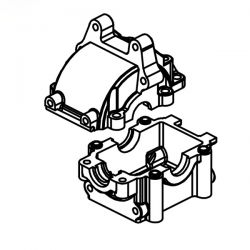 Absima cellule de différentiel arrière pour Mini AMT brushless 1610107