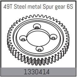 Absima couronne métal 49T 1330414