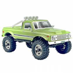 Absima Crawler CR18P EVO V2 Convoy 1/18 4WD carrosserie verte HBP1810504-GN