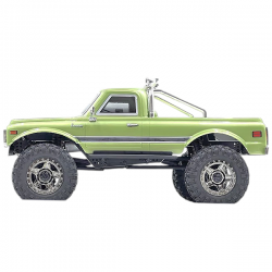 Absima Crawler CR18P EVO V2 Convoy 1/18 4WD carrosserie verte HBP1810504-GN