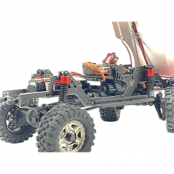 Absima Crawler CR18P EVO V2 Convoy 1/18 4WD carrosserie verte HBP1810504-GN