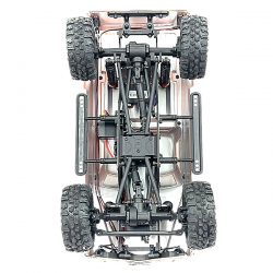 Absima Crawler CR18P EVO V2 Convoy 1/18 4WD carrosserie verte HBP1810504-GN