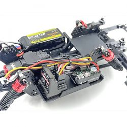 Absima Crawler CR18P Pro 1/18 moteur brushless carrosserie rouge AB1810360-JURD