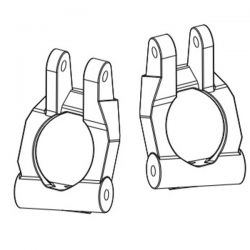 Absima &eacute;triers de roues avant pour Aero-X STiX SupraSlide 1232015