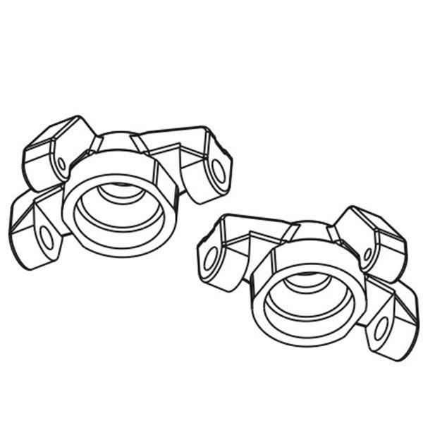 Absima fus&eacute;es de roues avant pour Aero-X STiX SupraSlide 1232014