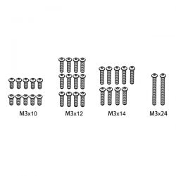 Absima jeu de vis M3*10/M3*14/M3*24 1610163