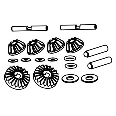 Absima kit de pignon de diff�rentiel pour Mini AMT brushless 1610150