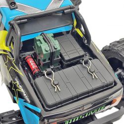 Absima Mini Monster Truck 1/16 moteur brushless carrosserie bleue 16031