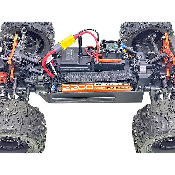 Absima Mini Monster Truck 1/16 moteur brushless carrosserie bleue 16031