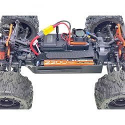 Absima Mini Monster Truck 1/16 moteur brushless carrosserie bleue 16031