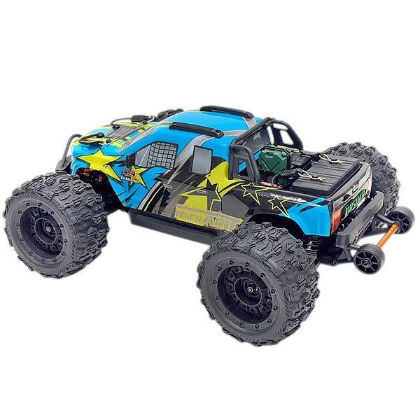 Absima Mini Monster Truck 1/16 moteur brushless carrosserie bleue 16031