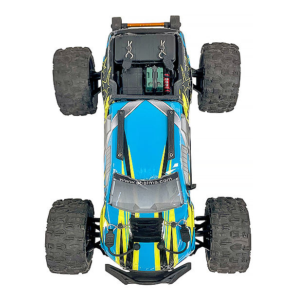 Absima Mini Monster Truck 1/16 moteur brushless carrosserie bleue