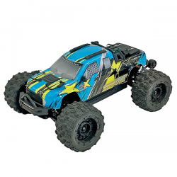 Absima Mini Monster Truck 1/16 moteur brushless carrosserie bleue