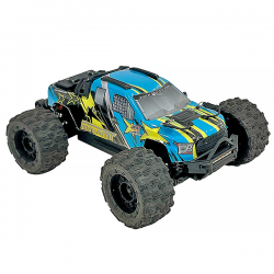 Absima Mini Monster Truck 1/16 moteur brushless carrosserie bleue