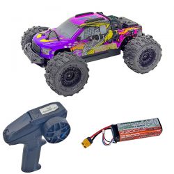 Absima Mini Monster Truck 1/16 moteur brushless carrosserie violette
