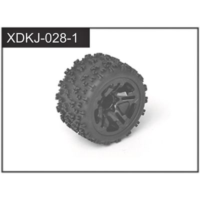Absima paire de roues jantes pour Rapid Race J-028-1