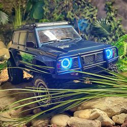 Absima Patrol CR4.4 crawler scale 1/10 carrosserie bleu foncé 12041