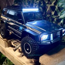 Absima Patrol CR4.4 crawler scale 1/10 carrosserie bleu foncé 12041