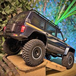 Absima Patrol CR4.4 crawler scale 1/10 carrosserie bleu foncé 12041