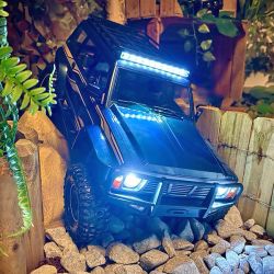 Absima Patrol CR4.4 crawler scale 1/10 carrosserie bleu foncé 12041