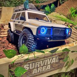 Absima Patrol CR4.4 crawler scale 1/10 carrosserie crème 12042