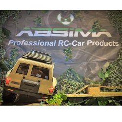 Absima Patrol CR4.4 crawler scale 1/10 carrosserie crème 12042